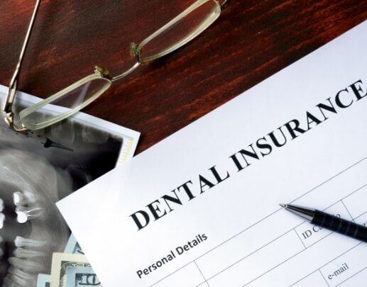 Dental insurance paperwork